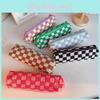 Canvas Pen Case For Students With High Capacity And Stylish Design For Middle School And High School Use