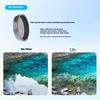 Camera Lens Filter With Multilayer Coating For 360 GO3/3S Camera Lightweight Design Easy Mounting Waterproof Filter
