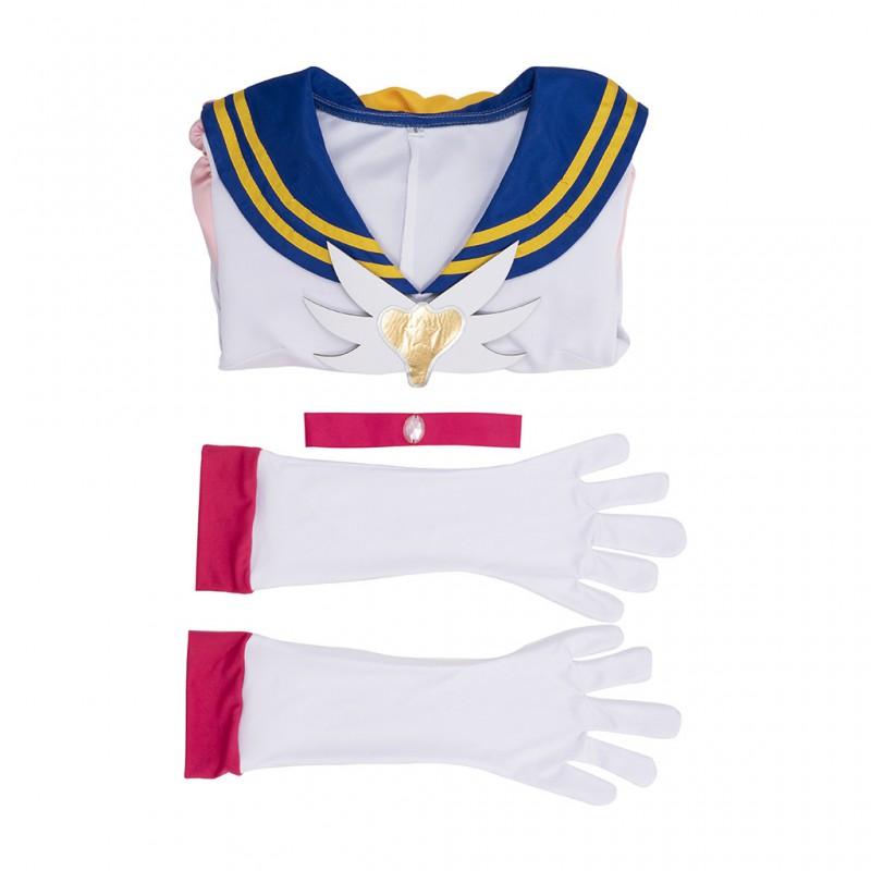 Sailor Moon Cosplay Costume Tsukino Usagi Battle Suit Anime Themed Outfit Events