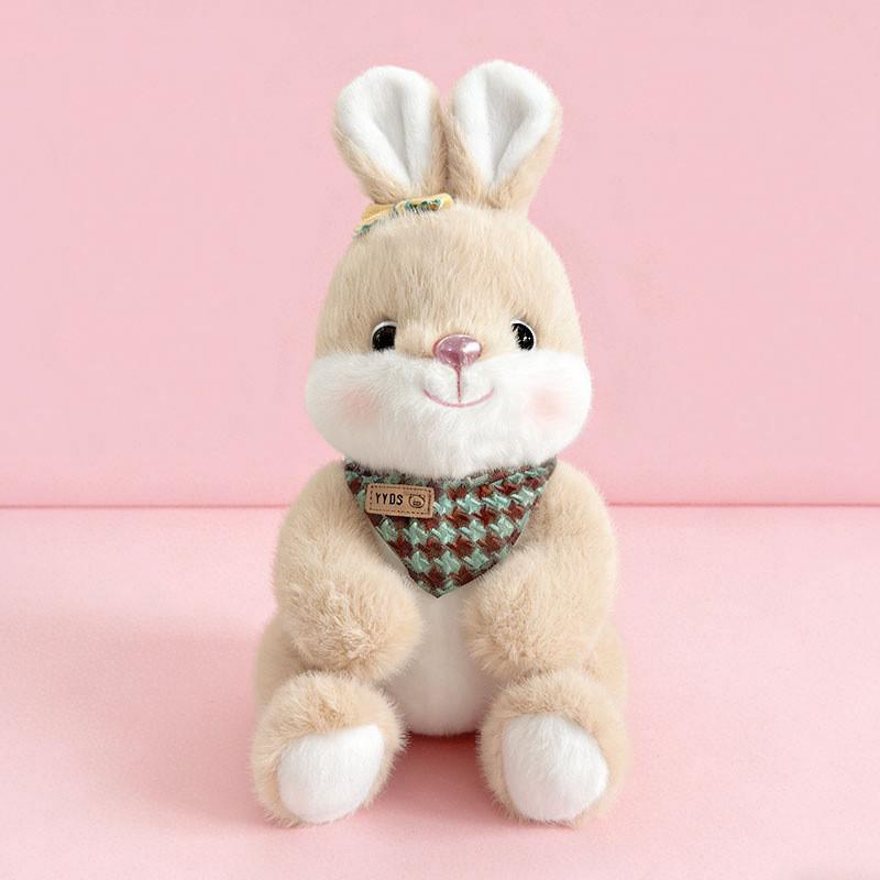 Plush Rabbit Toy With Carrot And Mushroom Design For Children Gift