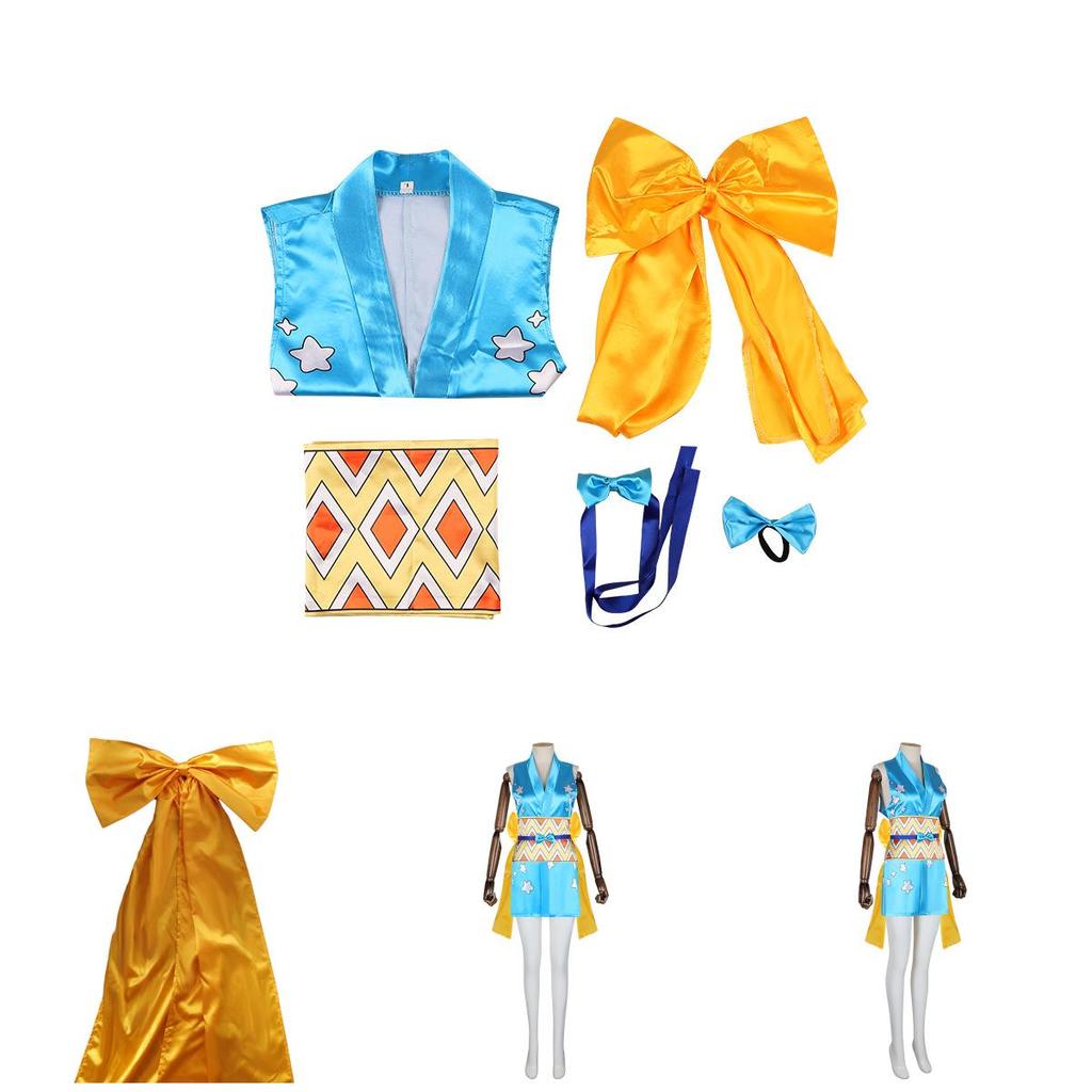 Authentic One Piece Nami Cosplay Suit Accurate Design Halloween Costume For Ladies