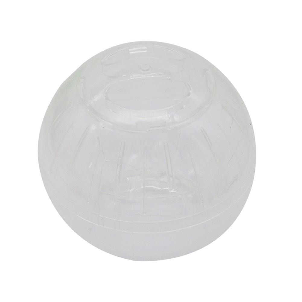 Bola de Corrida Transparente Respirável para Hamster de Plástico Pequeno Animal Roedor Ratos Bola de Corrida Gerbil Rato Treinamento Bolas de Exercício Brinquedo 1 unid