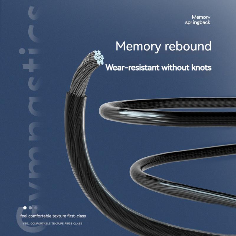 Verstellbares Springseil, Fitness, Gewichtsverlust, Kinder, Sport, Stahldraht, Springseil, Trainingsgerät