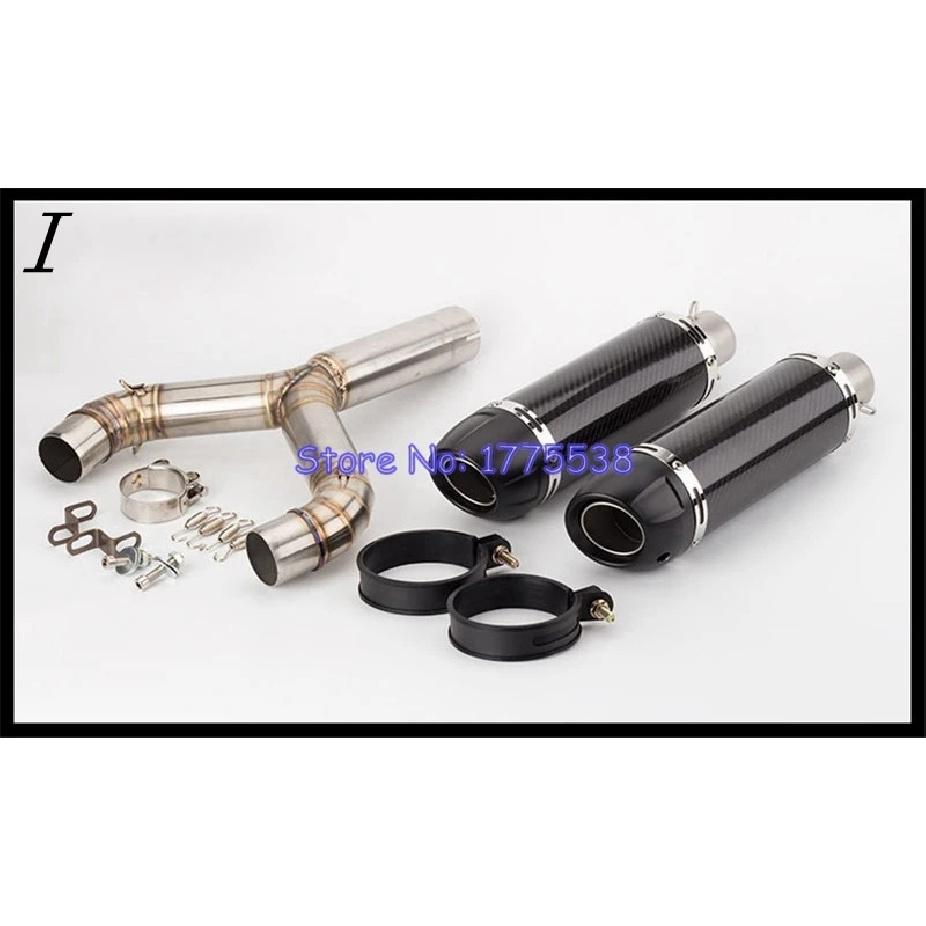 For Aprilia SHIVER 750 2008-16 Motorcycle Exhaust Muffler System Stainless Steel Motorbike Muffler Escape for Aprilia Shiver 750