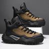 Martin boots men's high-top British style retro outdoor hiking mountain climbing leisure sports thick-soled heightening tooling boots