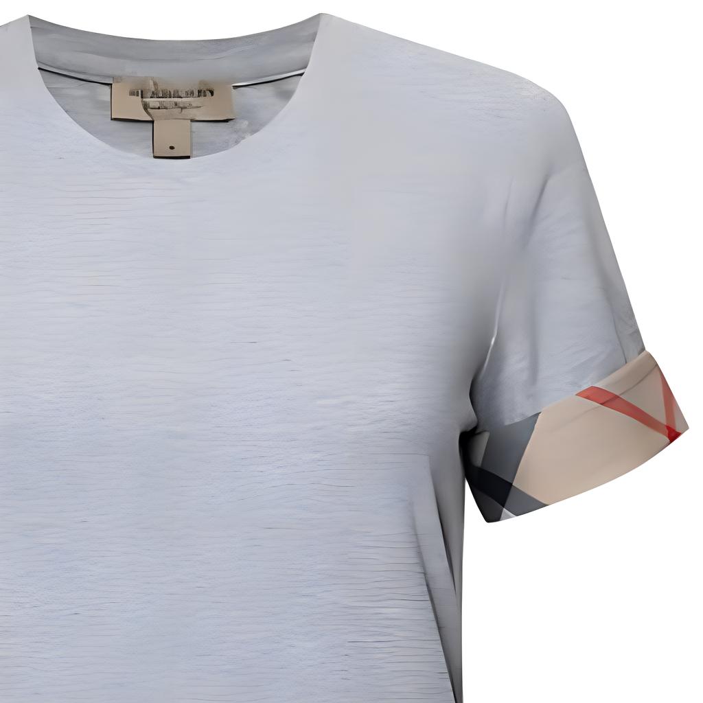 Burberry T Shirts Women's Gray Crew Neck Moderate Other 38869501