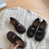 Popularity Main Push~ Princess Style Small Leather Shoes 2025 Spring and Summer Cowhide Soft Waxy Two Wear Loafers Casual Single Shoes Women