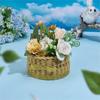 Macrame Woven Basket Kit DIY Macrame Kit for Beginners Basket Weaving Craft Supplies Baskets Weaving Project for Holiday