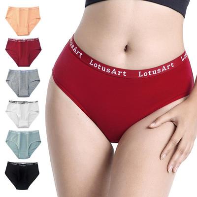 Majtki damskie Plus Size Majtki ze średnim stanem do bielizny damskiej