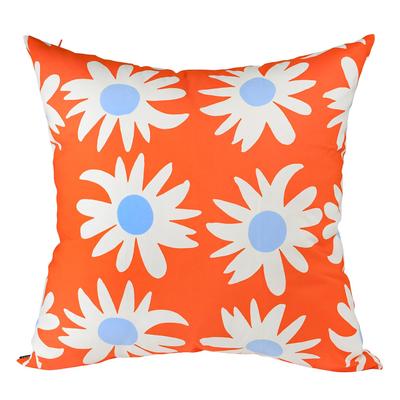 Marimekko Rakastaa Ei Rakasta Cushion Cover, 50x50cm, Orange, 73966 073966 215, Scandinavian Design [Parallel Import]