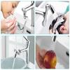 1440° Rotation Extender Faucet Aerator ABS Plastic Splash Filter Kitchen Tap Washbasin Faucets Bubbler Nozzle Robotic Arm