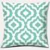 Home Office Decoration Pillow Bedroom Sofa Car Cushion Cover Blue Green Fresh  Series