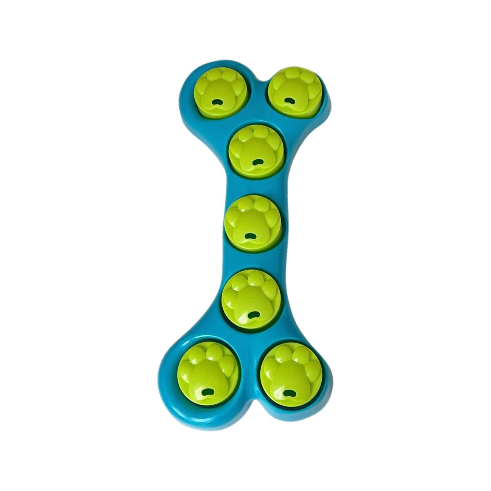 

Pet Puzzle Feeder Bowl - -Shaped Slow Eating Dish For Dogs & Cats, Mental Stimulation & Food Enrichment Toy One Size