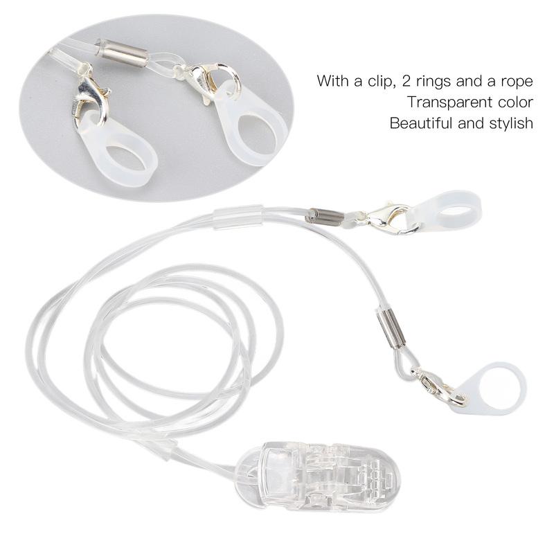 Hearing Aid Lanyard Hearing Aids Holder Clip Prevent Falling Off Lost Hearing Aids Fixation Lanyard Clip For Seniors Supplies