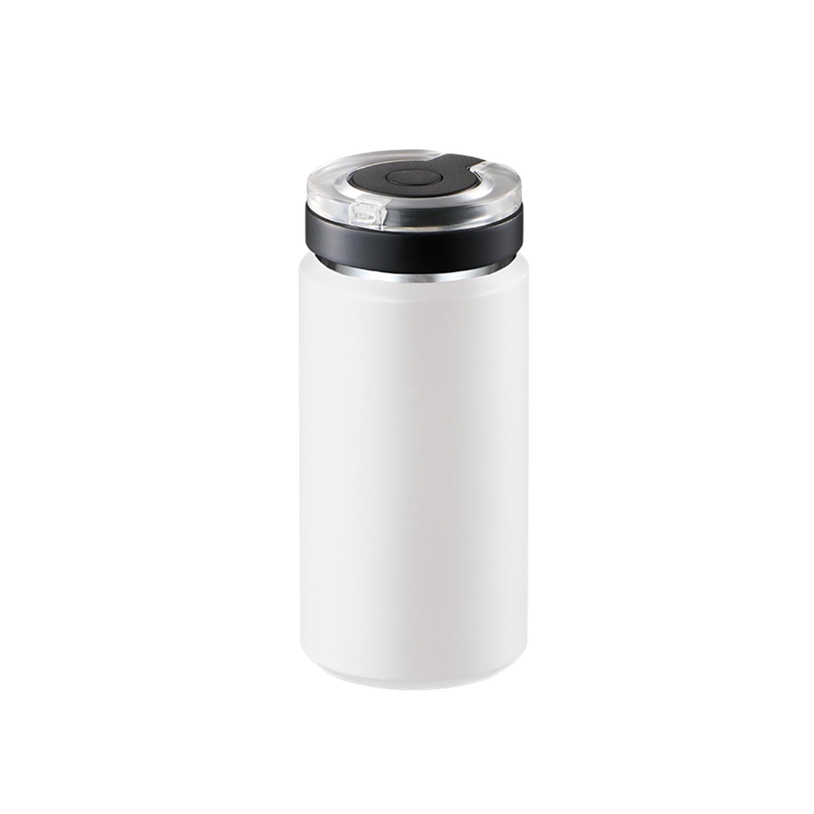

Trade Works Zalatto Thermos Bottle, 380ml, Double-Walled, Vacuum Insulated, White, Suitable for Carbonated Beer and Alcohol, TS-1873-044