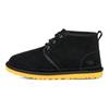 UGG Neumel Wildleder Warm Lässig Einfarbig Knöchel Schneestiefel Herrenstiefel Schwarz 3236-BKCN