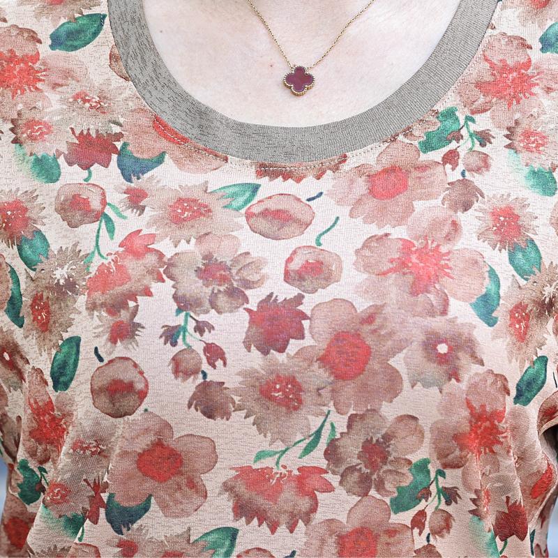 Übergröße Sommer Freizeitblusen Damen Kleidung Locker Elegant Kurzarm Damenhemden