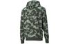 PUMA Sweatshirts Men's Army Green Hooded Moderate Regular 587668-64