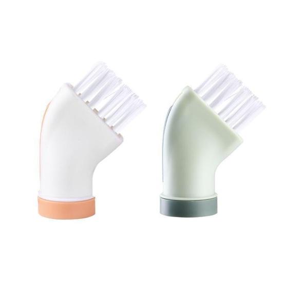 

2Pcs Cleaning Brush Multi-Function Groove Cleaner 2 in 1 Flexible Bottle Brush Window Seams Sink Drains Shower Corners Deep Cleaning Tool