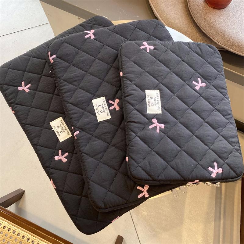 Sac de rangement pour ordinateur portable 13,6/14/15/15,6 pouces Pour Macbook Air 13 Pro Xiaomi Lenovo Dell Ordinateur portable Housse souple Ipad10.5/10.9/11 Pochette Manchon ipad9.7-11inch noir