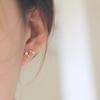 14K Gold-Plated Silver Earrings with Pearls – Niche Design for Women, Creative and Stylish