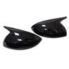 For Dacia Sandero -2024 Car Sticker Rearview Side Mirror Cover Wing Cap Exterior Door Rear View Case Trim Carbon Fiber Look