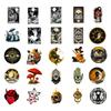 56 Mysterious Universe Sun And Moon Tonghui Retro Creative Stickers Water Cup Notebook Waterproof Stickers