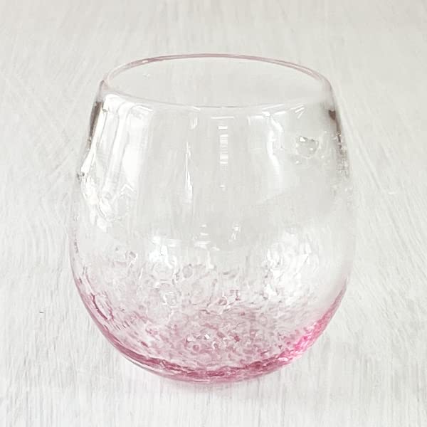 

Rocks Glass Whiskey Glass Shochu Gift Ryukyu Glass Glass Fluorite Fireflies Urununadatar Glass [kubagasaya]Kubakasaya (Pink) рожевий