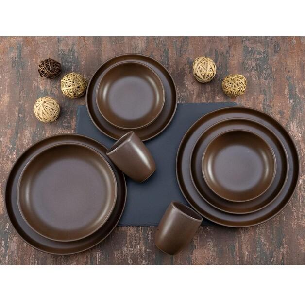 Coffee Set CreaTable Uno Brown Combination Service Set, 16 Pcs. (23660)