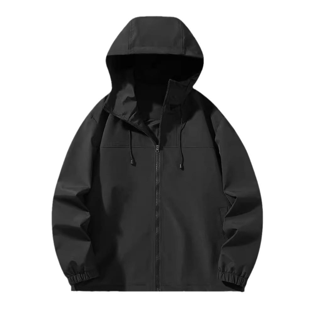 Autumn New Coat Men's Trendy Hooded Jacket Tooling Casual Trendy Sports Jacket Men's Coat Top
