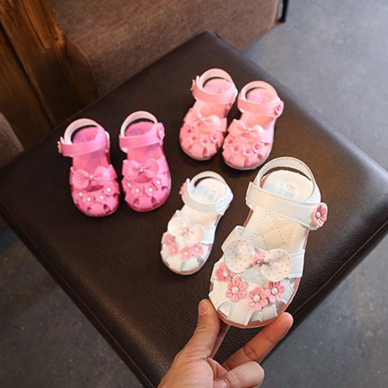 baby girl light up sandals