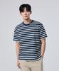 DISCOVERY EXPEDITION Unisex Multi-Stripe Short Sleeve T-Shirt (D/Indigo)