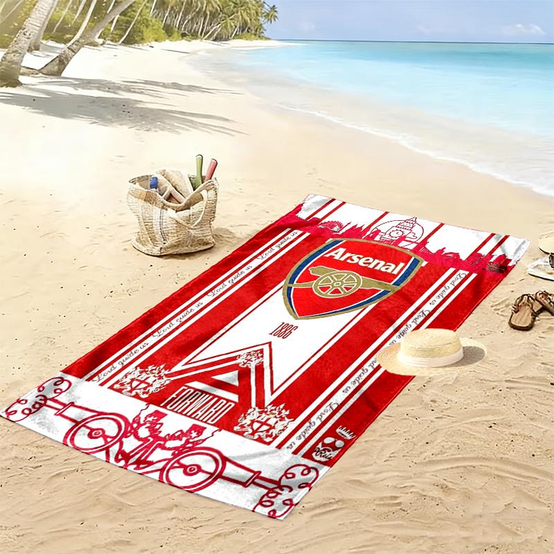 Asciugamano da Spiaggia del Club di Calcio Perfetto per Viaggi, Attività all'Aperto, Nuoto, Campeggio, Escursionismo