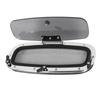 Boat Porthole Stainless Steel 18.11 X 7.87in Waterproof Smoke Grey Glass Inward Opening Portlight Window with Screen and Handle
