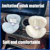 Doll Car Seat For 15/17Cm Dolls With Air Vent Clip And Desktop Stand Cute And Functional Car Ornament For Blind Box Doll Fans