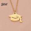 Graduate Pendant Necklace Graduation Cap Unisex Charm for Men Keepsake