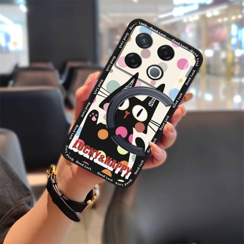 Phone Pouch Shockproof Phone Case For Infinix GT 20 Pro/X6871 Fashion Design Full Wrap Cute Silicone Graffiti Durable