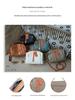 Damen Echtleder Boston Tasche – Stilvolle Farbblock Crossbody Handtasche & Tote