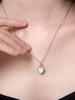 L'Ombrillant Mon Heart Mother-Of-Pearl Vintage Necklace