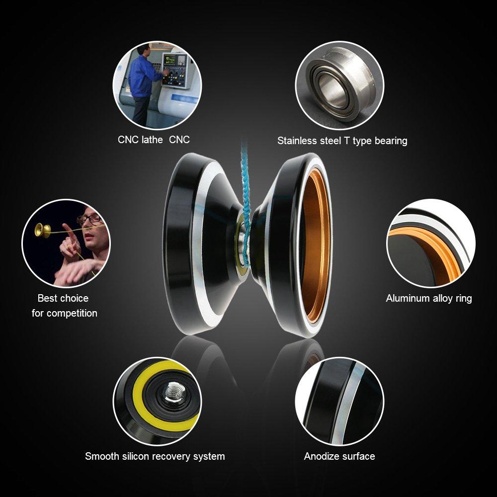 GoolRC Magic Yo-Yo M001 Aluminum Alloy Yo-Yo Spinning String Included Toy Hobby