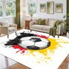 Germany national football team Design Crystal Velvet Rug Soft Decorative Mat for Bedroom Entrance
