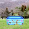 Paddling Pools For Kids Small, 130 X 85 X 55cm Inflatable Rectangular Kids Pool