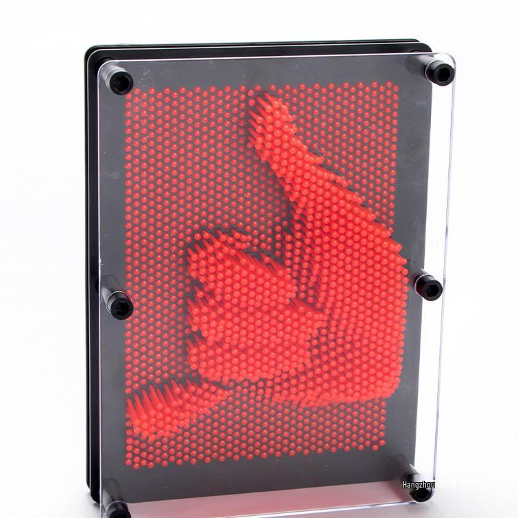 3D Pin Art Hand and Face Impression Toy