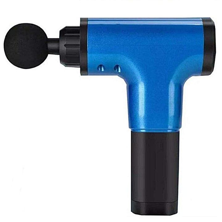 Pistolet Do Masażu Masażer Do Pleców Ciała Massage Gun Mocny 4 Końcówki