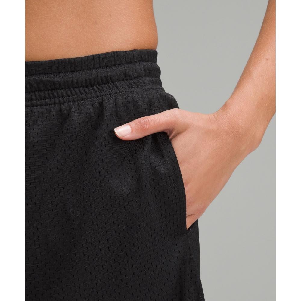 Lululemon Relaxed Fit Mesh Training Short 8  Black