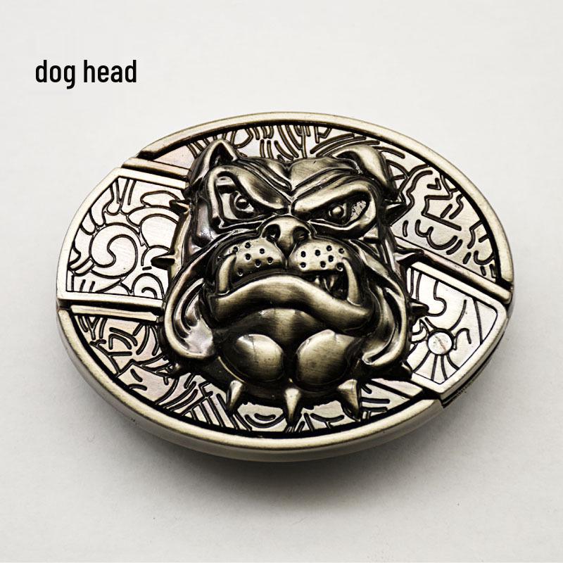 Men's Aviation Punk Belt Buckle with Concealed Knife - Trendy Jianghu Style