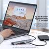 7 in 1 Type C Docking Station USB 3 0 Hub HDMI Adapter TF SD Card Reader for Laptop MacBook