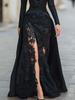 Elegant Lace Lapel Two-Piece Dress - Spring 2026 Collection