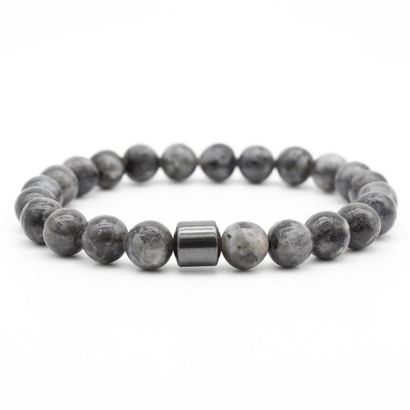 Braccialetto dimagrante alla moda, braccialetto micro magnetico, braccialetto in pietra naturale, braccialetto da donna con terapia magnetica, gioielli che creano una forma del corpo perfetta