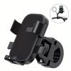 Neue Silikon Fahrrad Motorrad Handyhalterung 360° drehbar verstellbarer Autonavigationsständer Outdoor Universal Handyzubehör